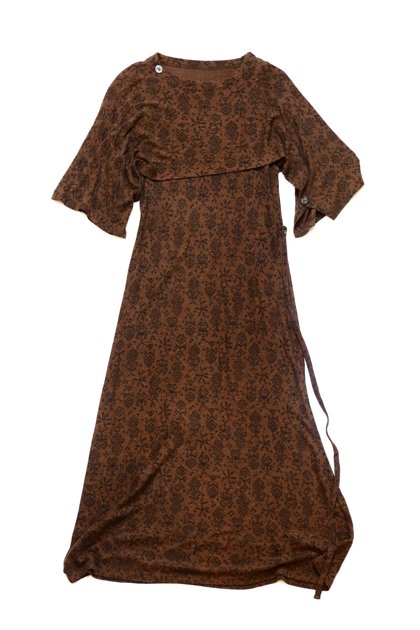 No Attention Remake Line Japan Brand Remake Set Up Patterned One Piece Dress リメイクセットアップワンピース Retikle Online Store